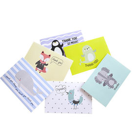 Foldable Paper Greeting Card For Wedding / Birthday / Gift / Thank You Use